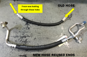 Freon Hose Repair