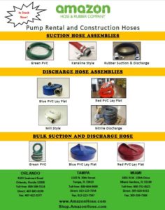 Pump Rental and Construction Hose Flyer