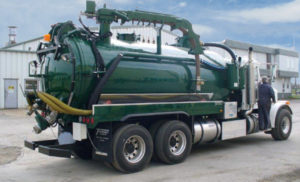 Vac and Sewer Jetting Hose Truck