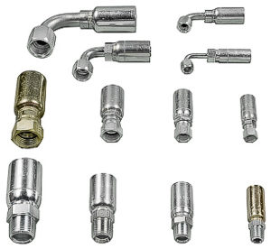 Threaded and Flanged Hydraulic Hose Ends